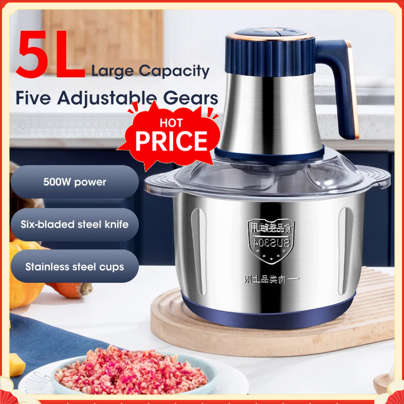 Baby Food For 2 Year Old - Moedor de Carne Elétrico de 5L