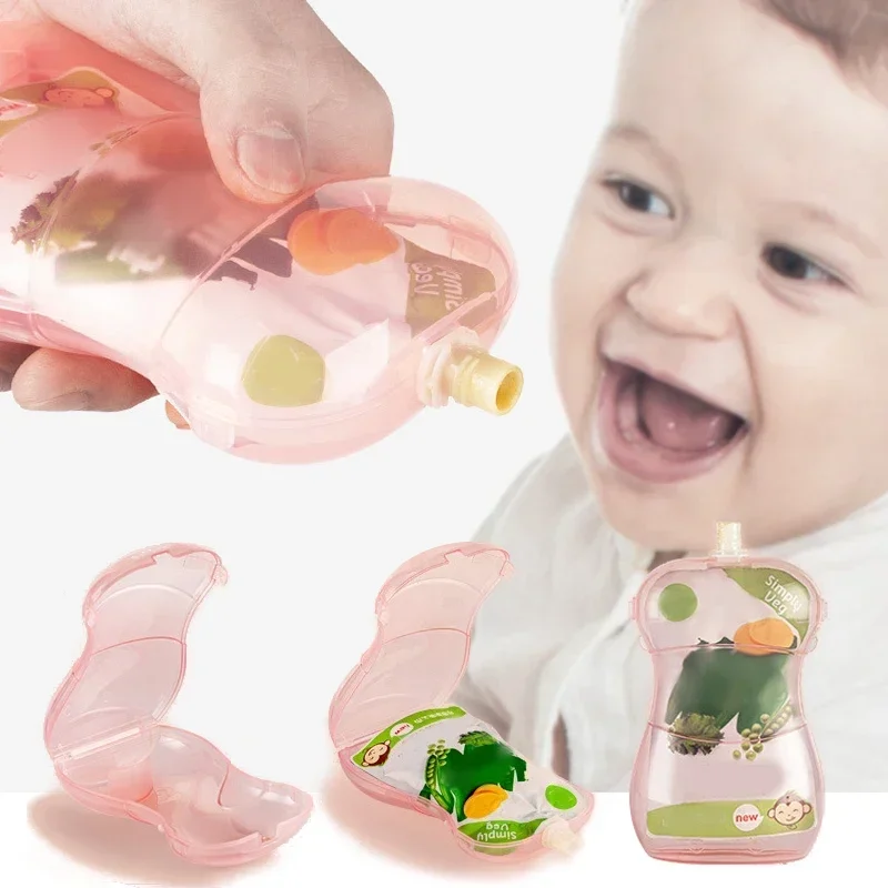 Baby Food Yogurt - Purê de frutas anti-aperto caixa bebê