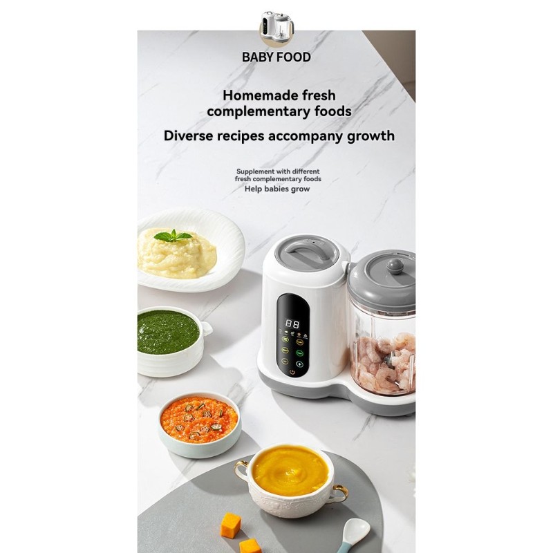 Baby Food Maker And Steamer - 【NOVO A39M】 Preparador Automático de Comida