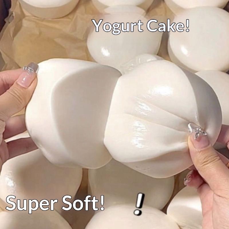 Baby Food Yogurt - Brinquedo Sensorial Anti-stress de Iogurte e
