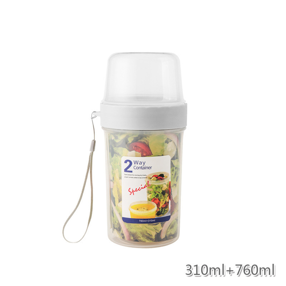 Baby Food Yogurt - Recipiente Portátil de Dupla Camada à
