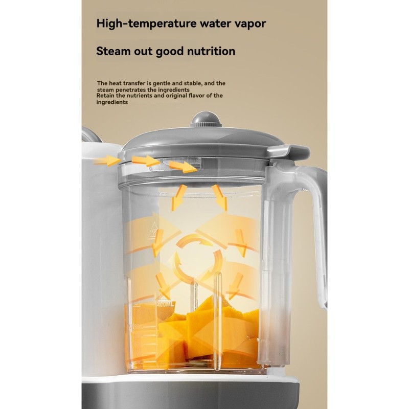 B64B-automático para bebês fab - Baby Food Maker And Steamer avaliação e preço