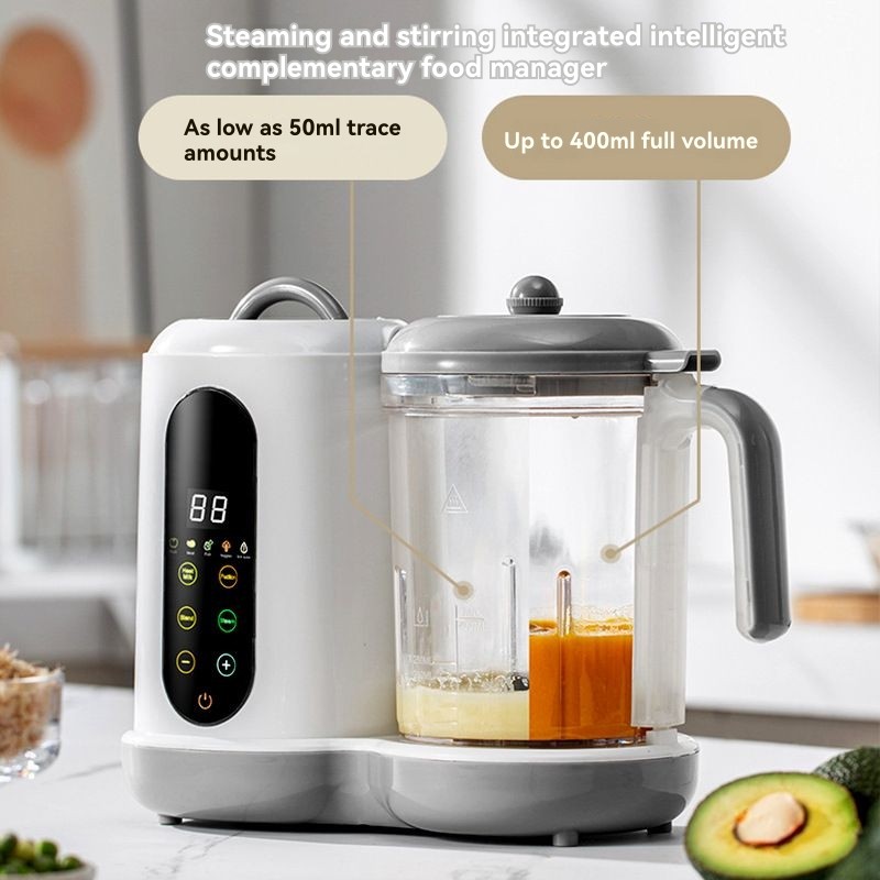 Máquina automática de comida p - Baby Food Maker And Steamer avaliação e preço