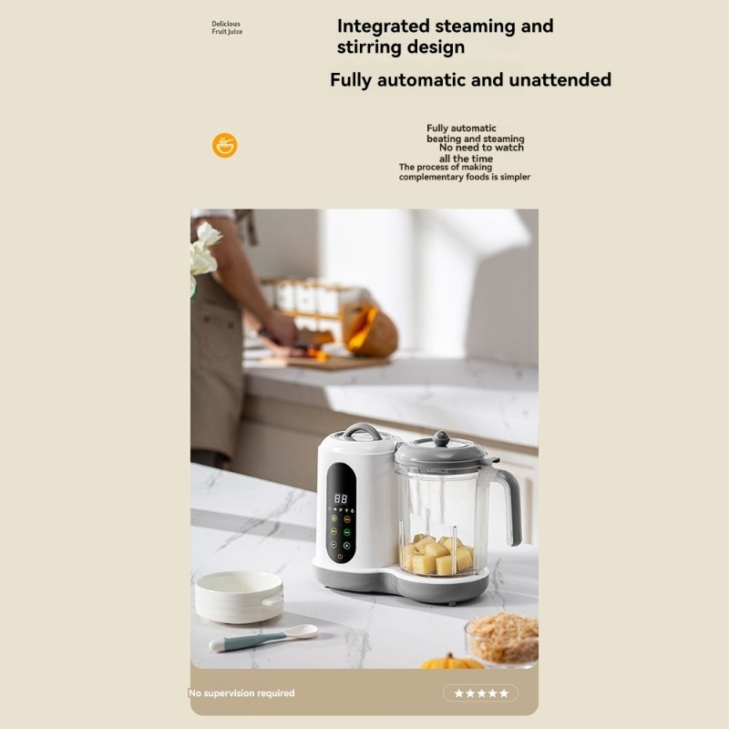 CKFAM-Máquina Automática de Fa - Baby Food Maker And Steamer avaliação e preço