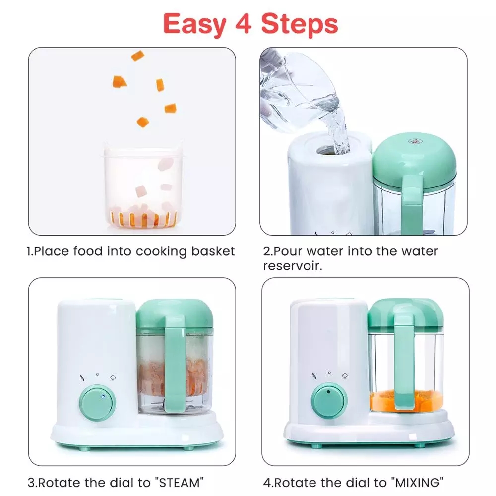 Alimentação e alimentos para b - Baby Food Maker And Steamer avaliação e preço